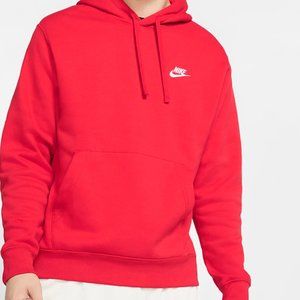 Nike red hoodie.  good condition